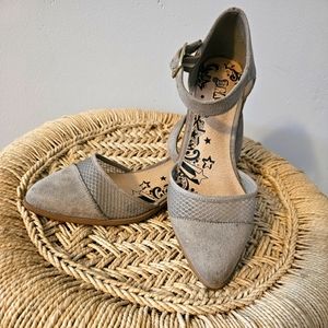 Brash Taupe Size 6 Mary Janes